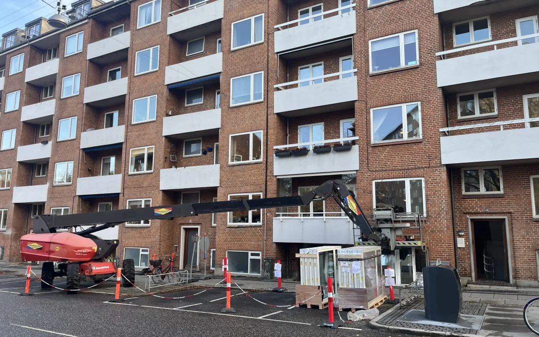 Vinduesudskiftning i Ejerforening i Aarhus C